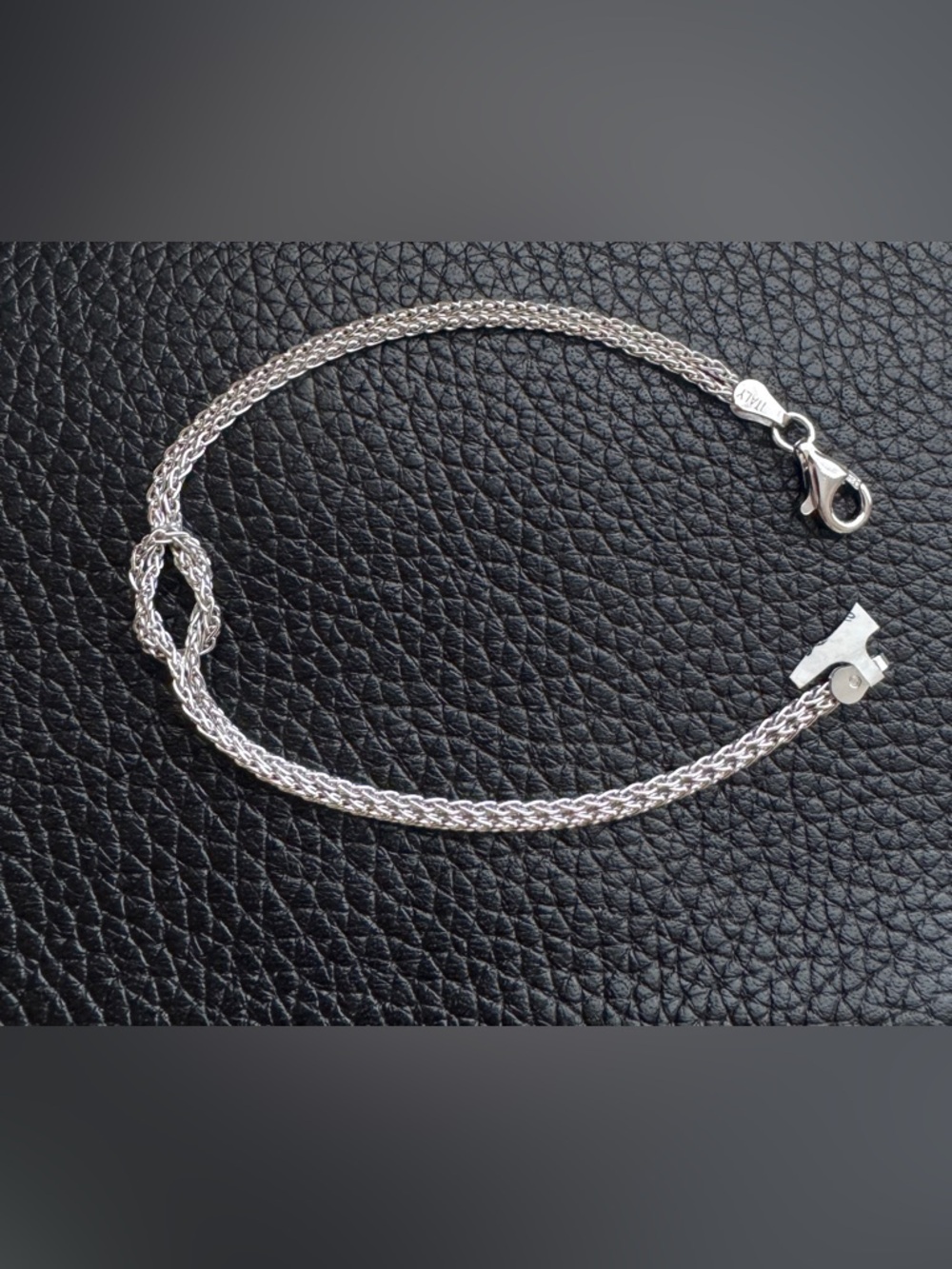 Silver Infinity Bracelet